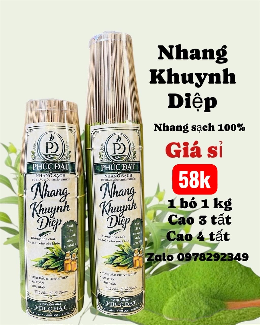 1kg nhang khuynh diệp